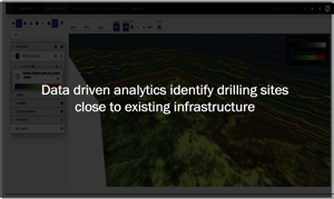 Technical Paper - Data driven analytics identify drilling sites close to existing infrastructure