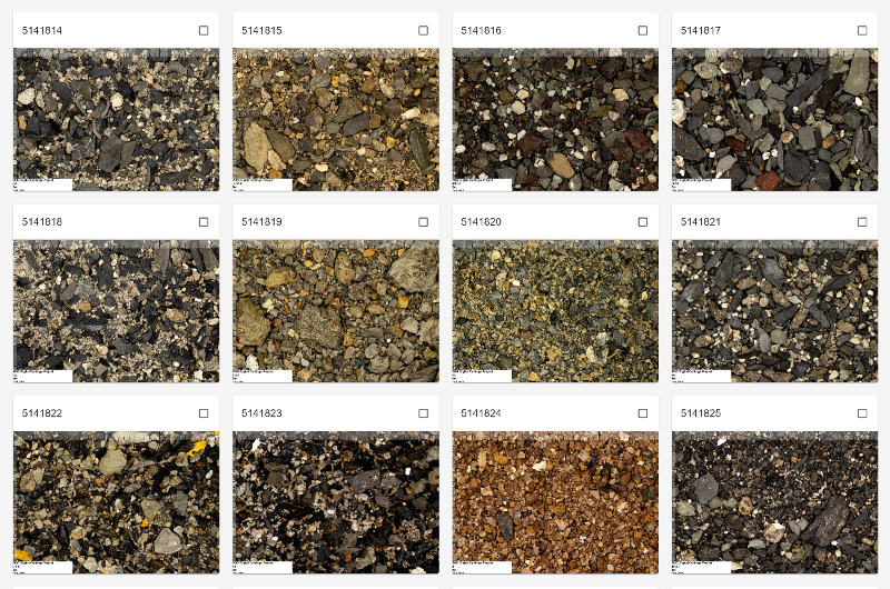 Interpreted cuttings samples from all released wells on the NCS | Data ...